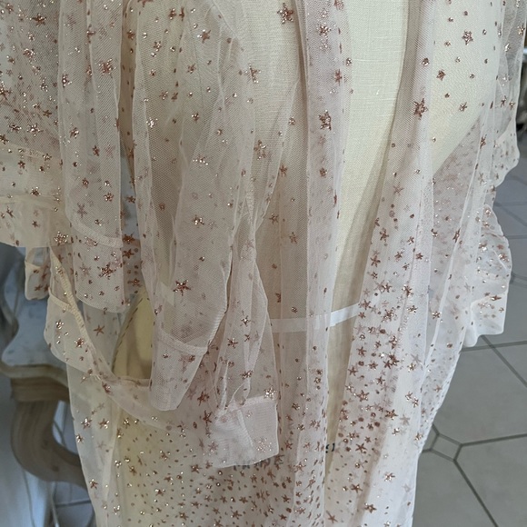 Victoria secret sheet robe or duster with stars - Picture 2 of 5